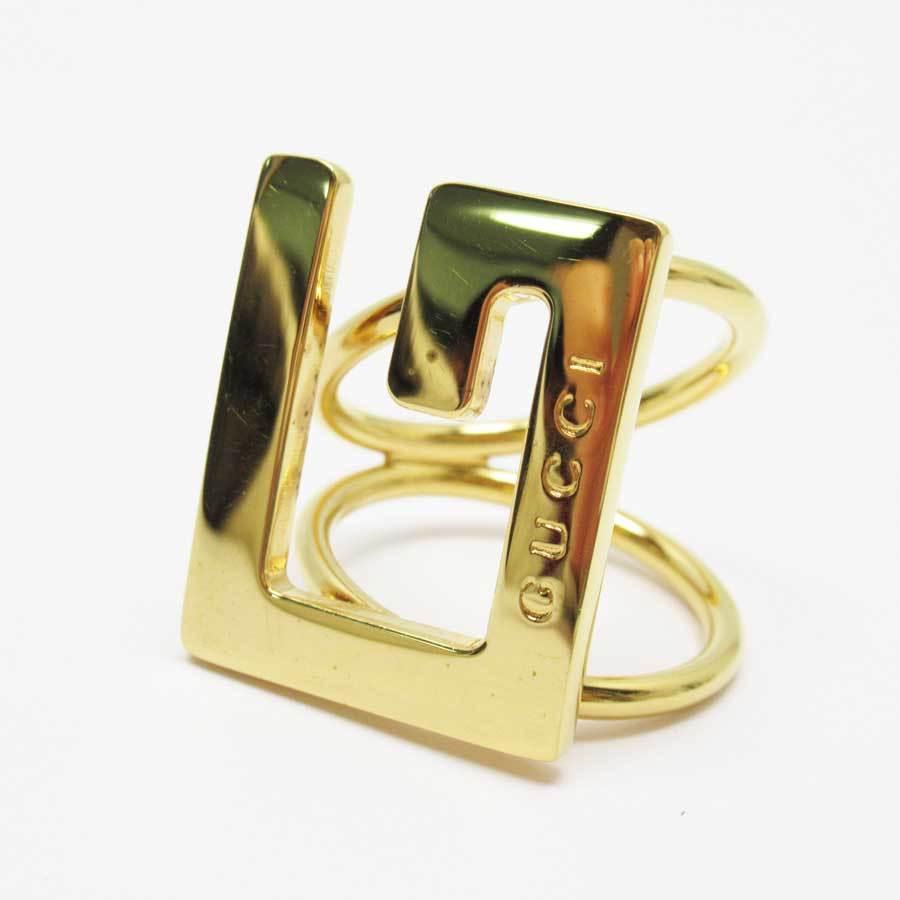 GUCCI グッチ スカーフリング Gモチーフ 金属素材 ゴールド 定番 GUCCI グッチ スカーフリング Gモチーフ 金属素材 ゴールド 定番