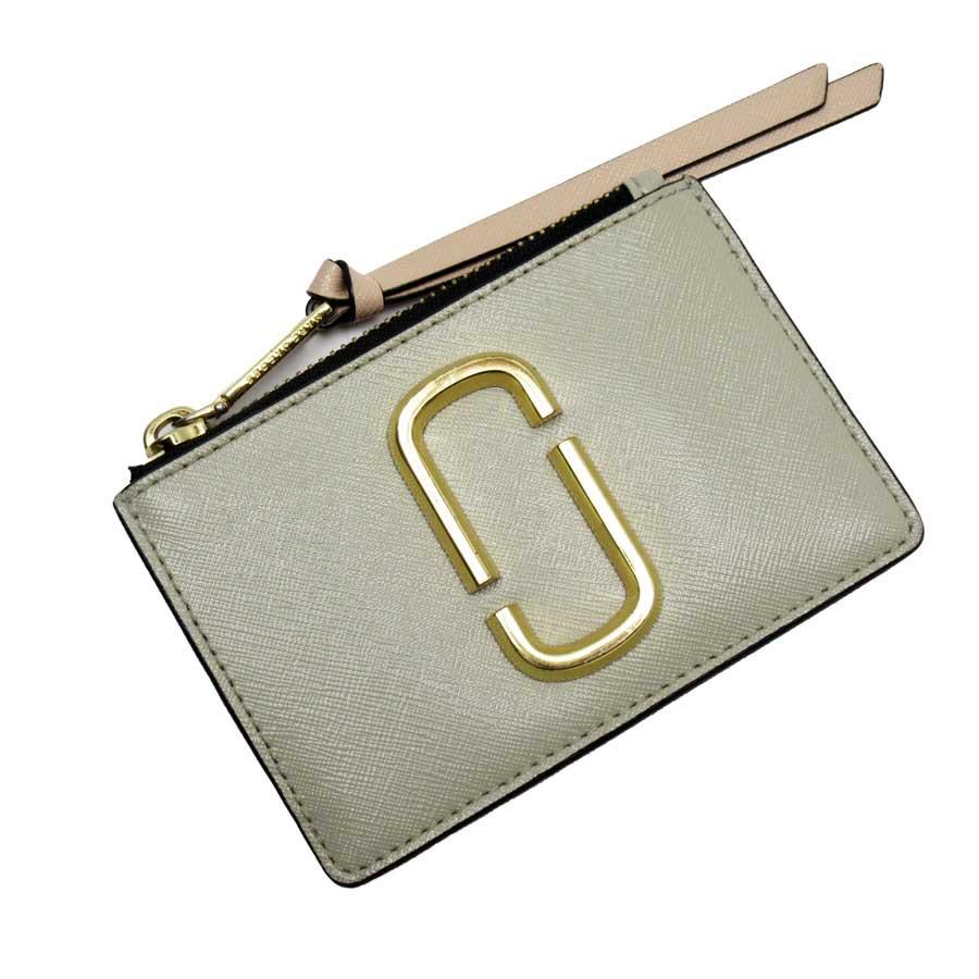 タイムセール！】 マークジェイコブス レザー ピンク ゴールド カード