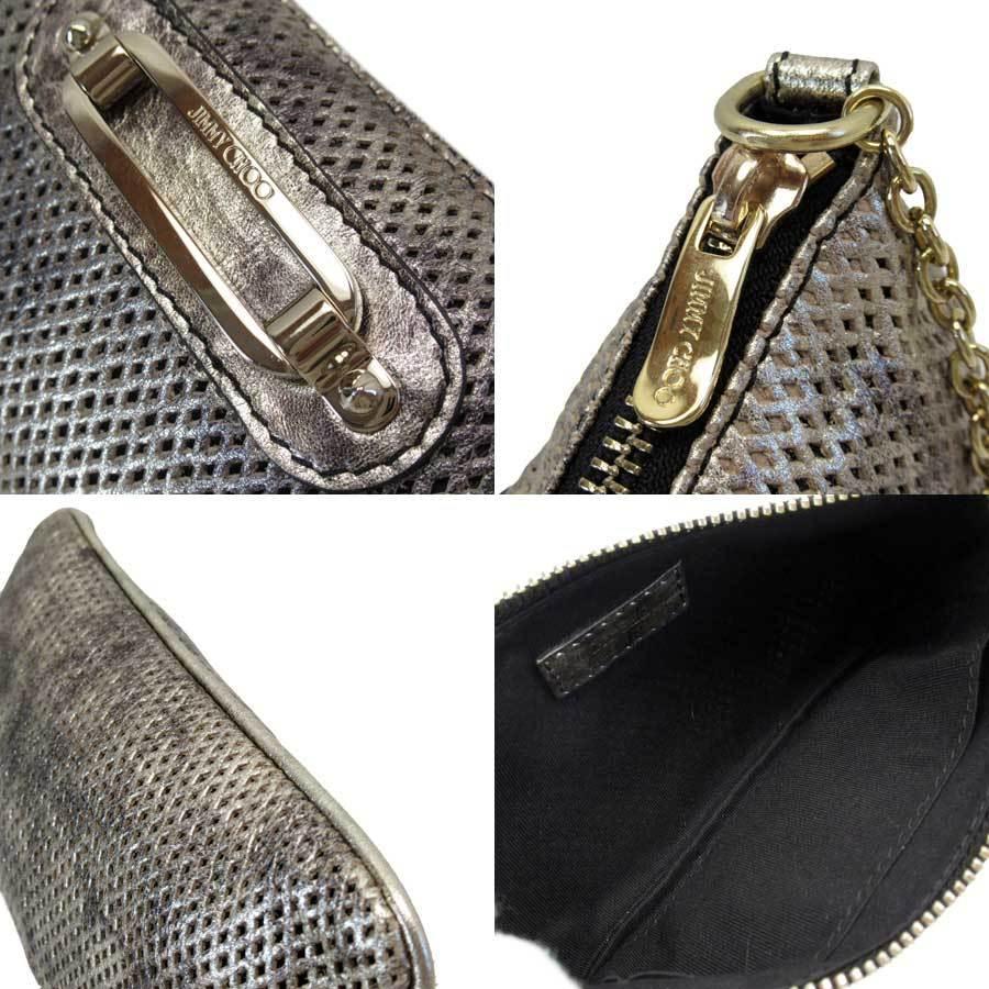 JIMMY CHOO（ジミーチュウ） ミニハンドバッグ アクセサリーポーチ 