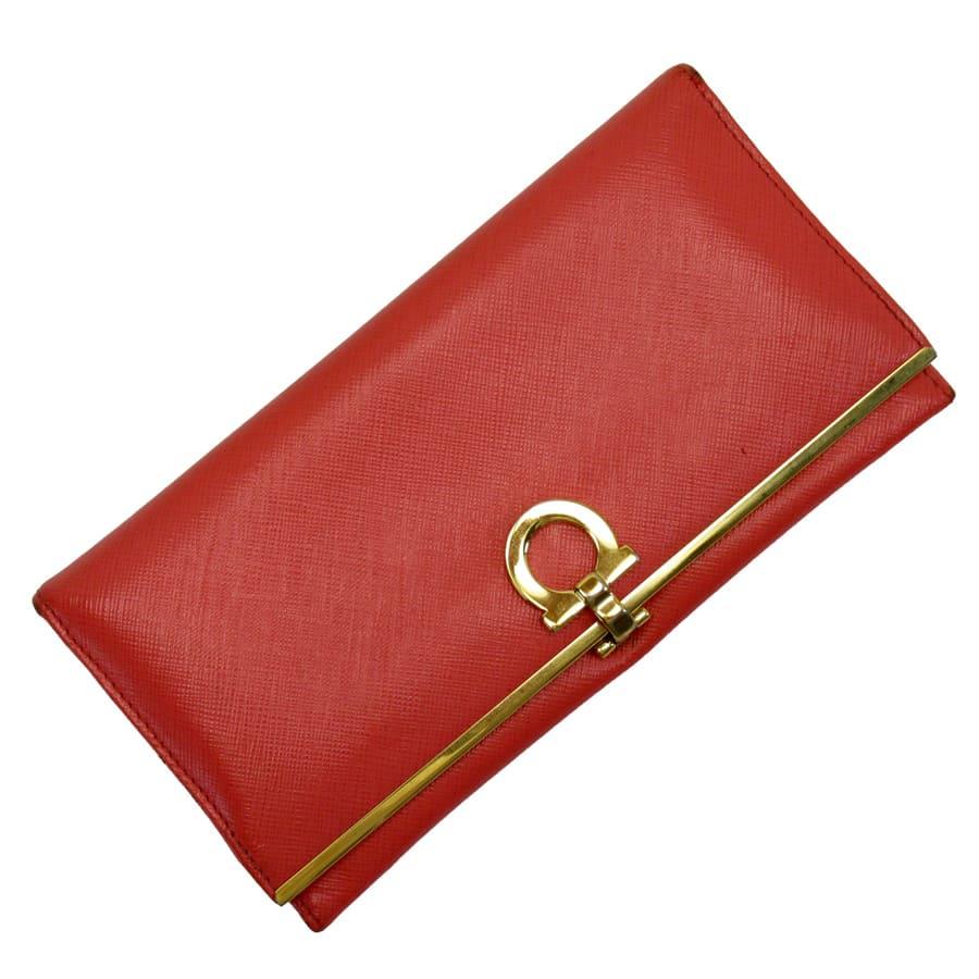 サルヴァトーレ フェラガモ Salvatore Ferragamo 二つ折り長財布