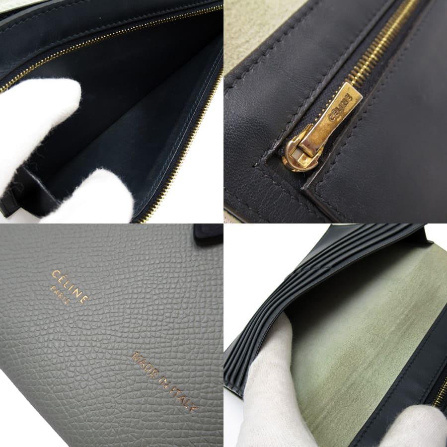 CELINE セリーヌ 二つ折り財布 ラージ マルチファンクション
