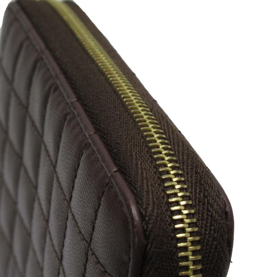 CELINE（セリーヌ） コインケース 型押しレザー ブラウン : ブランド