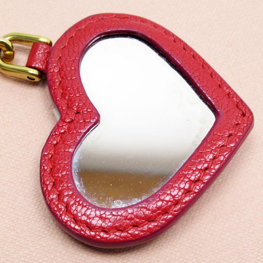 miu ミュウミュウ MIUMIU キーリング リップケース 型押しレザー miu ミュウミュウ MIUMIU キーリング リップケース 型押しレザー