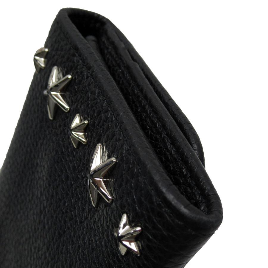 ジミーチュウ JIMMY CHOO 二つ折り長財布 ブラック : ブランドバリュー