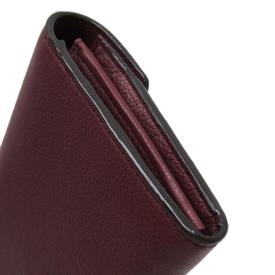 Bally バリー BALLY 長財布 レザー ボルドー : ブランドバリュー
