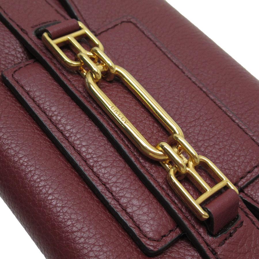 未使用　BALLY バリー レザー長財布　ボルドー Bally バリー BALLY 長財布 レザー ボルドー : ブランドバリュー