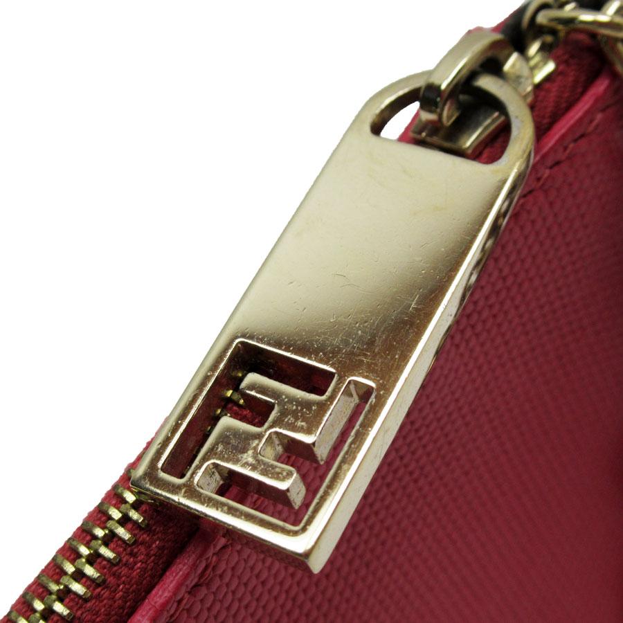新品未使用品　FENDI カードコインケース　ピンク 正規 ギャランティーカード有り FENDI カードケース コイン