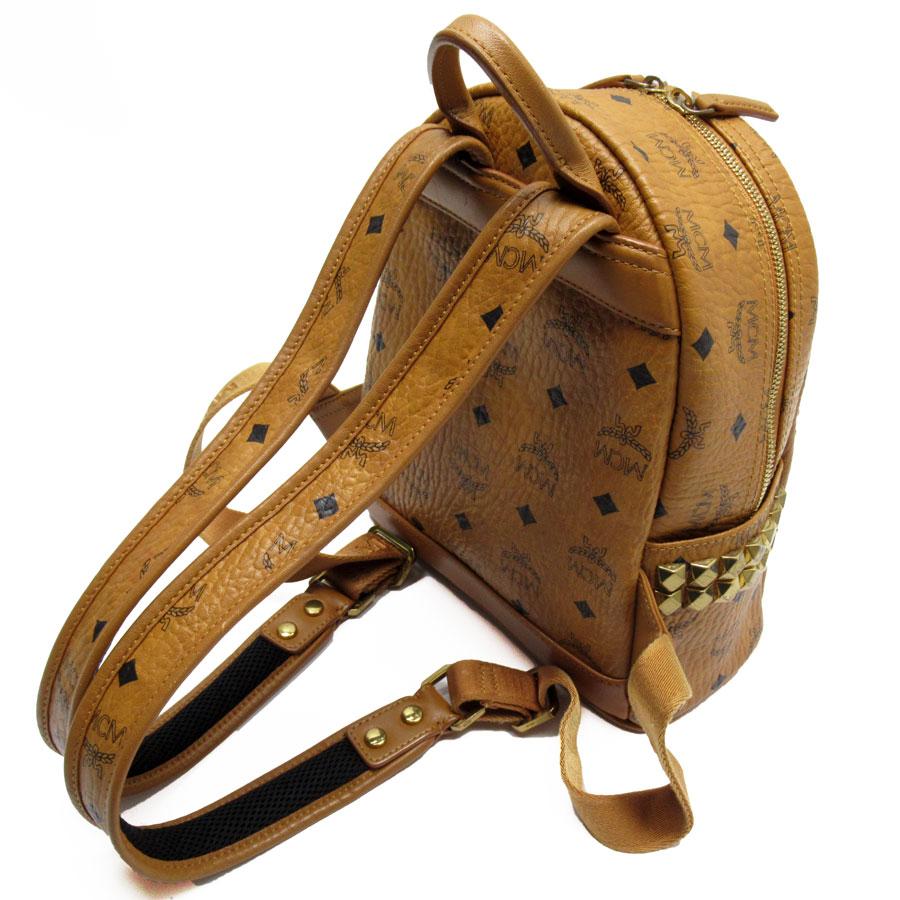 MCM エム シー リュック レザー ブラウン : ブランドバリュー MCM エム シー リュック レザー ブラウン : ブランドバリュー