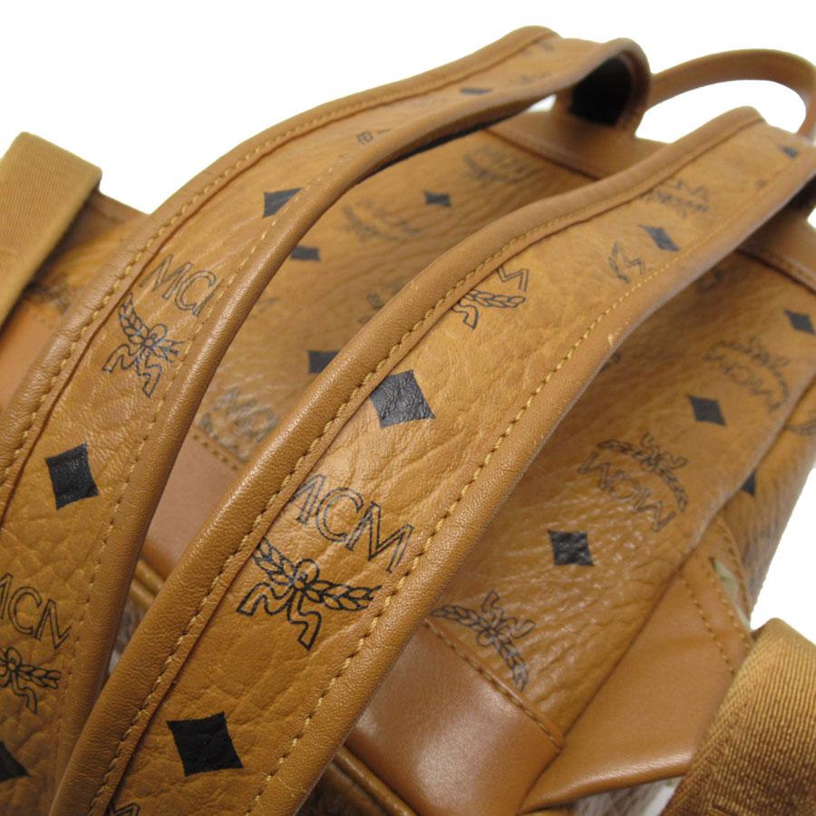 MCM エム シー リュック レザー ブラウン : ブランドバリュー MCM エム シー リュック レザー ブラウン : ブランドバリュー