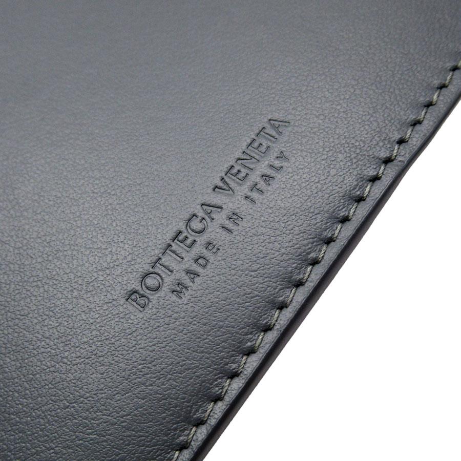 ボッテガヴェネタ BOTTEGAVENETA ノート トライアングル レザー グレー