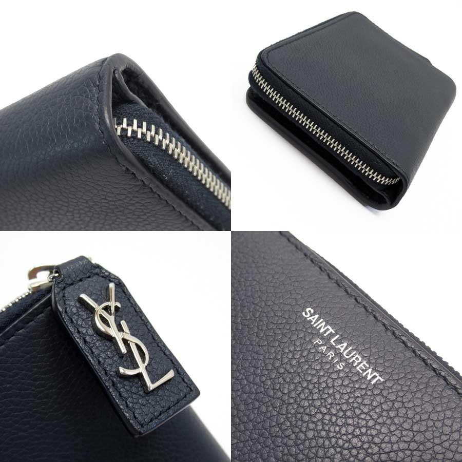 Yves Saint Laurent サンローラン SAINT LAURENT 二つ折り財布 Yves Saint Laurent サンローラン SAINT LAURENT 二つ折り財布