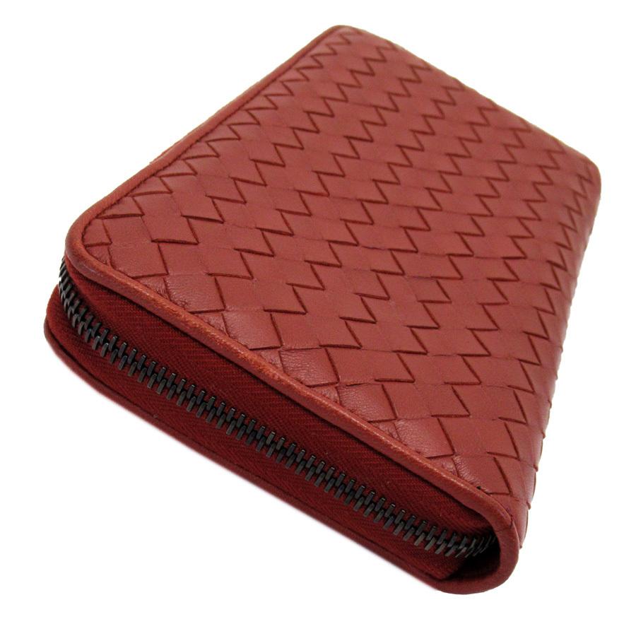 ボッテガヴェネタ BOTTEGA VENETA ラウンドファスナー長財布 イントレ