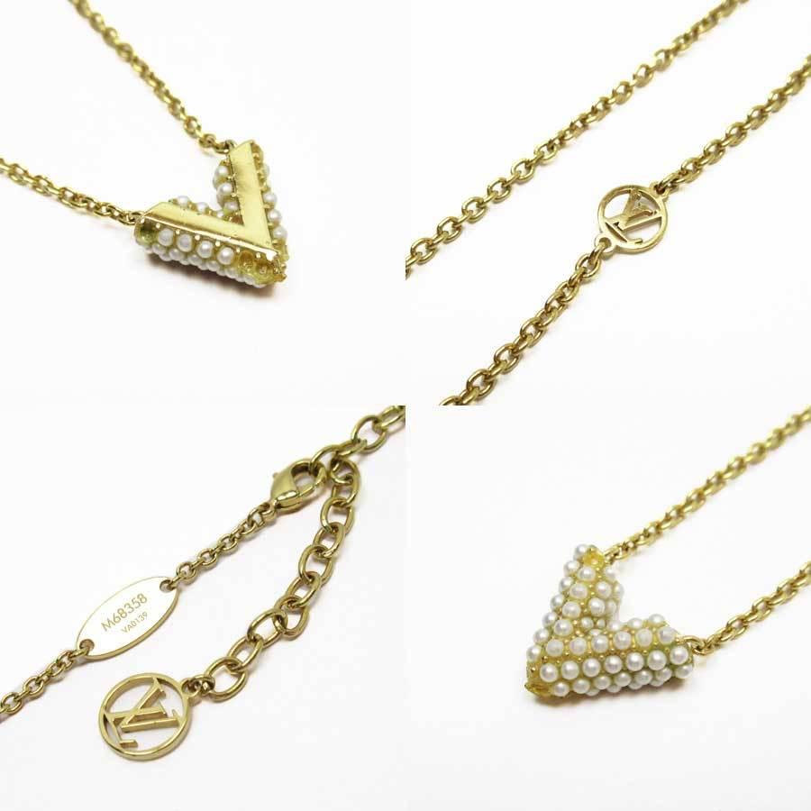 ルイヴィトン Louis Vuitton ネックレス エッセンシャルVネックレス