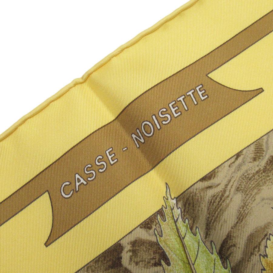 HERMES エルメス スカーフ カレ90 CASSE NOISETTE くるみ割り