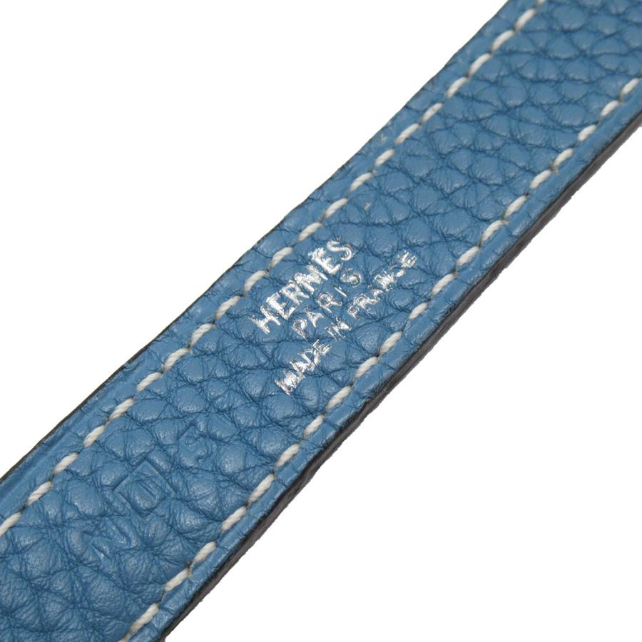 HERMES（エルメス） リード トゴ ブルージーンxシルバー金具 定番人気
