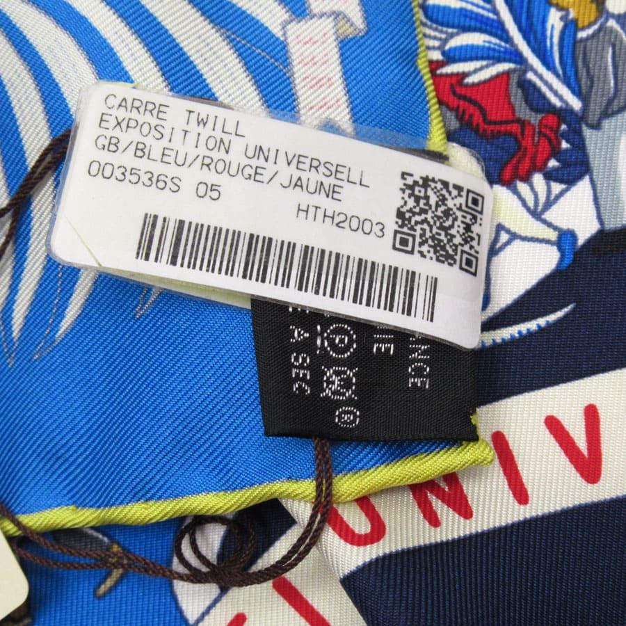 HERMES（エルメス） スカーフ カレ90 EXPOSITION UNIVERSELL 万国博覧