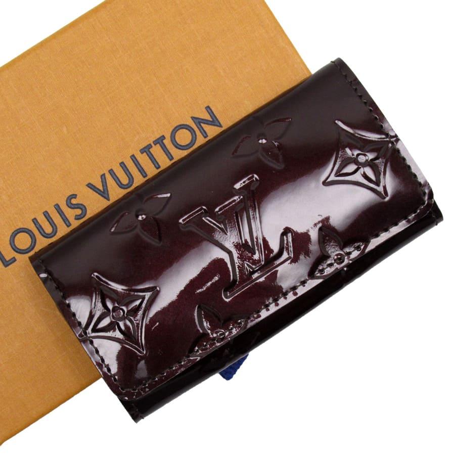 ルイ ヴィトン 4連 キーケース ミュルティクレ 4 アマラント
