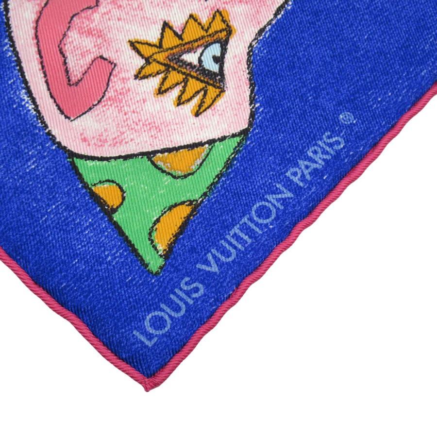 LOUIS VUITTON ルイヴィトン ウィリアム　ウィルソン シルクスカーフ LOUIS VUITTON ルイ ヴィトン スカーフ ウィリアムウィルソン