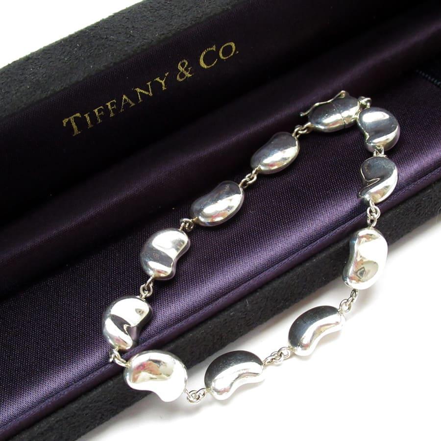 美品 ティファニー ビーンズ エルサペレッティ カフス シルバー 925 TIFFANY&Co.】ティファニー ビーン ラージ エルサ・ペレッティ