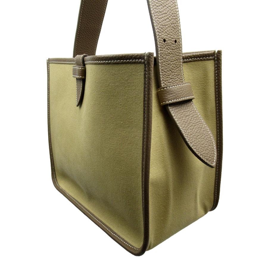 VASIC ヴァジック ショルダーバッグ キャンバス/レザー ベージュ