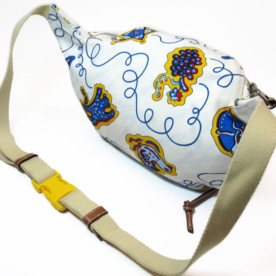ロエベ LOEWE ボディバッグ パウラズ イビザ コラボ キャンバス/レザー