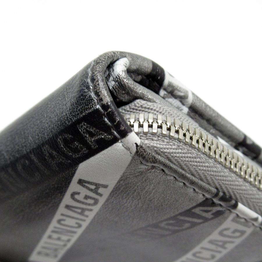 BALENCIAGA（バレンシアガ） 二つ折り財布 レザー グレー系 : ブランド