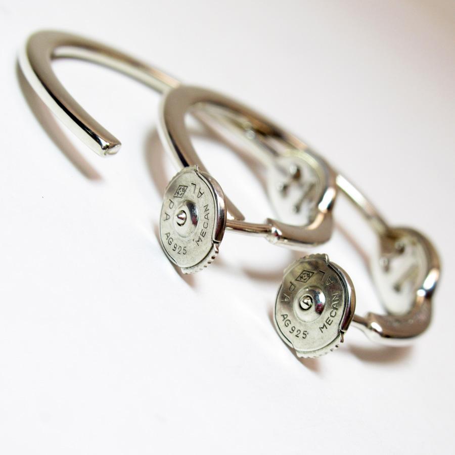 HERMES（エルメス） ピアス シェーヌダンクル シルバー925 シルバー