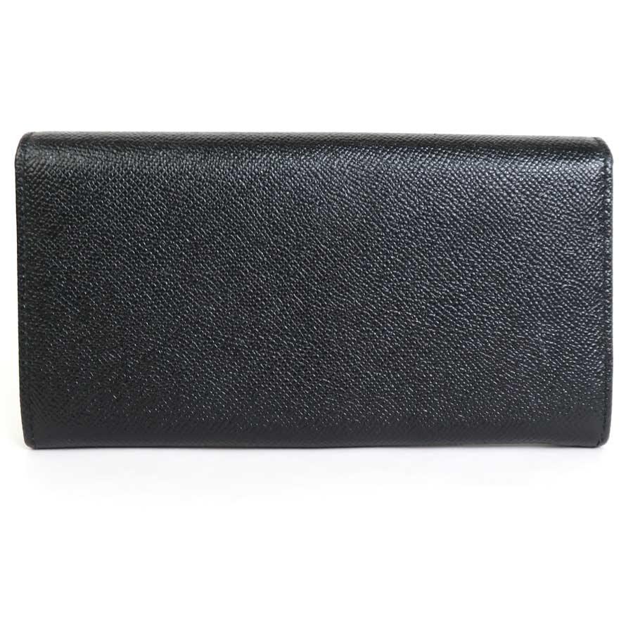 BVLGARI⭐︎レザー長財布⭐︎ウォレット⭐︎新品同様⭐︎ブルガリ Brandol / BVLGARI ブルガリ 長財布 レザー ウォレットチェーン