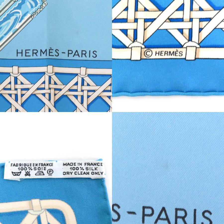 HERMES（エルメス） スカーフ カレ90 FEUX DE ROUTE 馬車のランタン