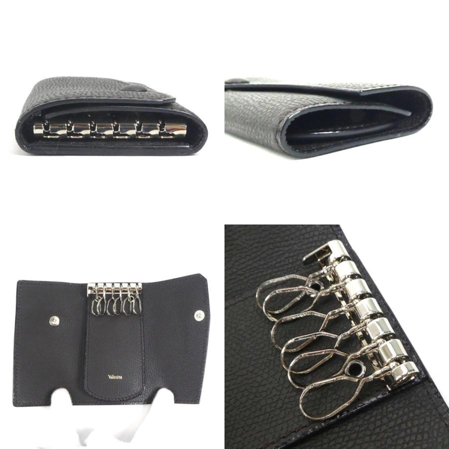 Valextra ヴァレクストラ キーケース レザー ダークブラウン