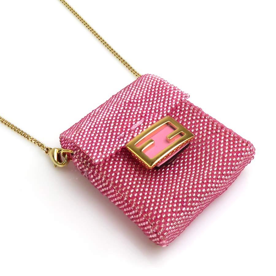 FENDI フェンディ AirPodsケース ビーズ ピンク : ブランド