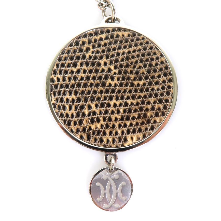 HERMES（エルメス） ネックレス アリュールGM リザード/メタル