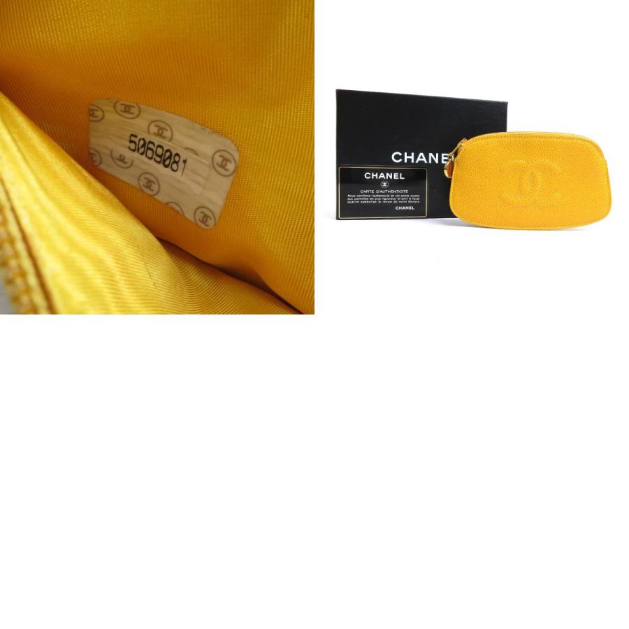 CHANEL（シャネル） アクセサリーポーチ ココマーク キャビアスキン