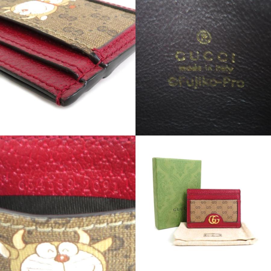 GUCCI（グッチ） カードケース パスケース ドラえもんコラボ レザー 