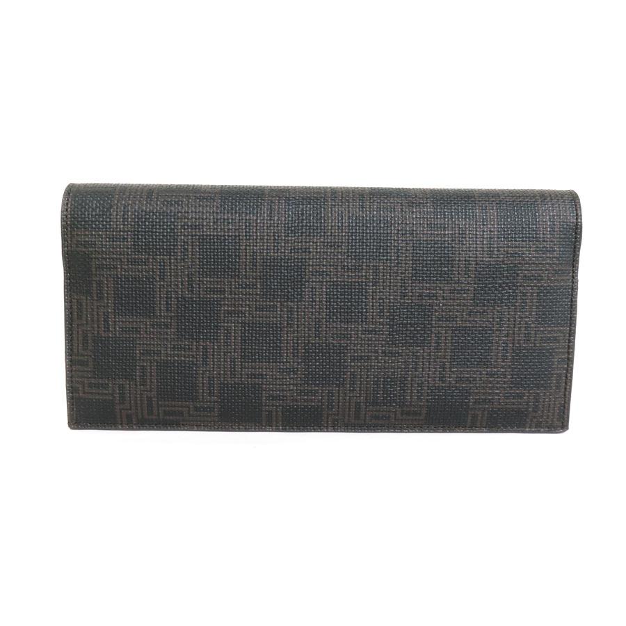 dunhill 二つ折り財布 ダークブラウン dunhill（ダンヒル） 二つ折り長財布 レザー ダークブラウン
