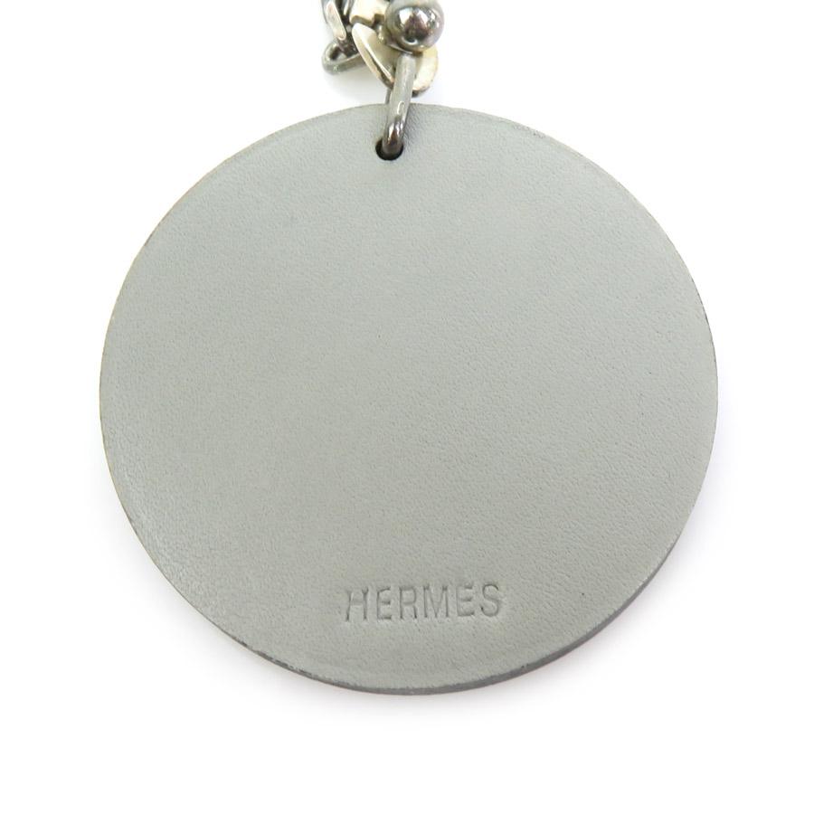 HERMES（エルメス） チャーム ウサギ ラビット レザー グレー