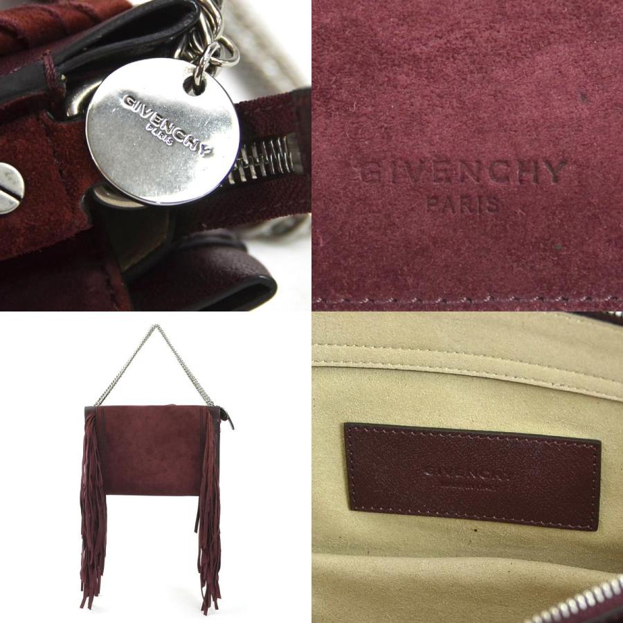 ジバンシィ GIVENCHY ハンドバッグ ショルダーバッグ レザー/スエード 