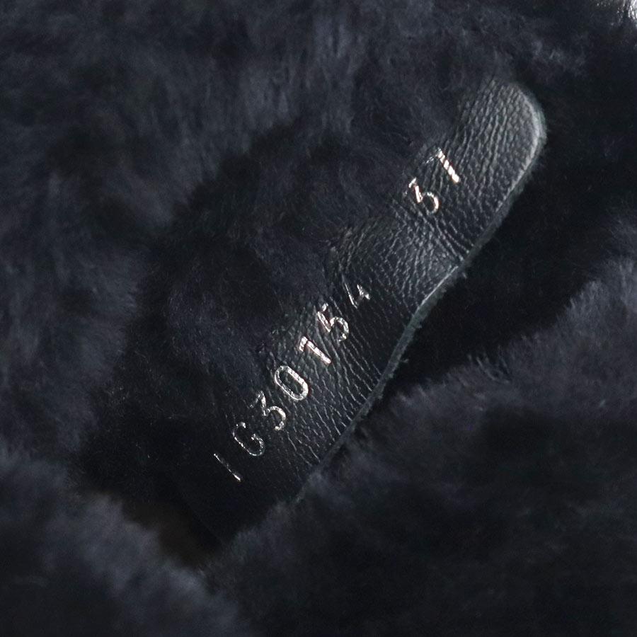 CHANEL（シャネル） ブーツ ココマーク ムートン ブラック : ブランド