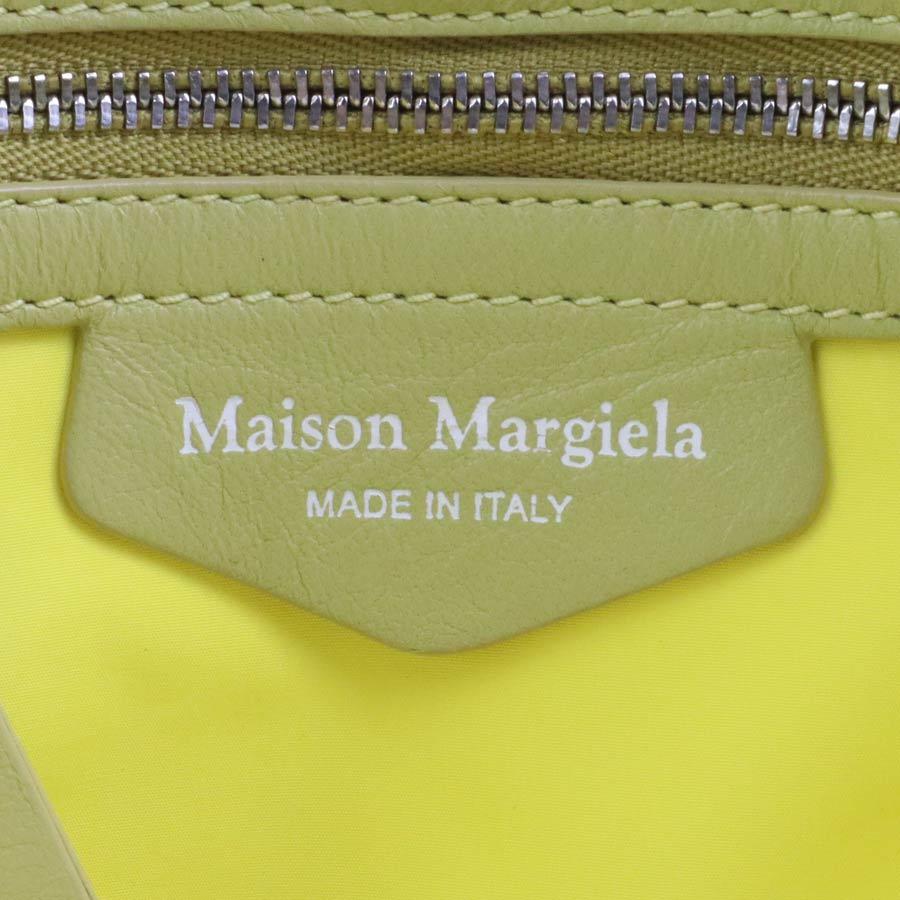 【美品】メゾンマルジェラ　がま口　ショルダーバッグ　黄色　RAFFIA Maison Margiela（旧Maison Martin Margiela） - 【美品】メゾン