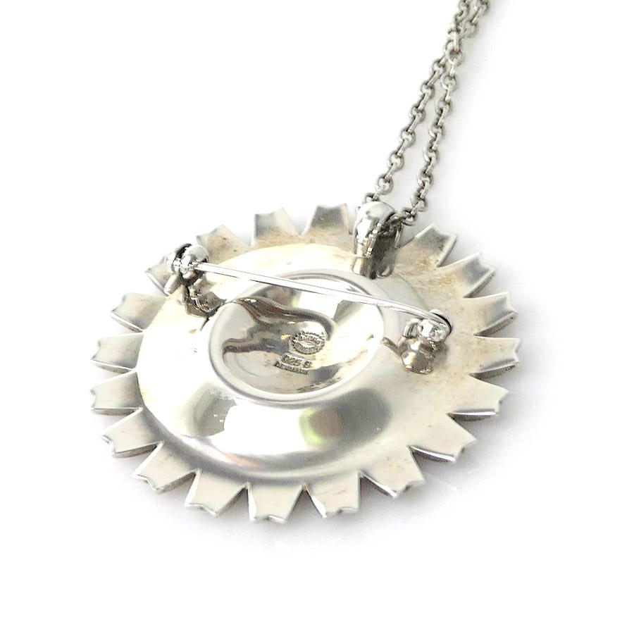 ジョージジェンセン Georg Jensen ネックレス ブローチ シルバー925