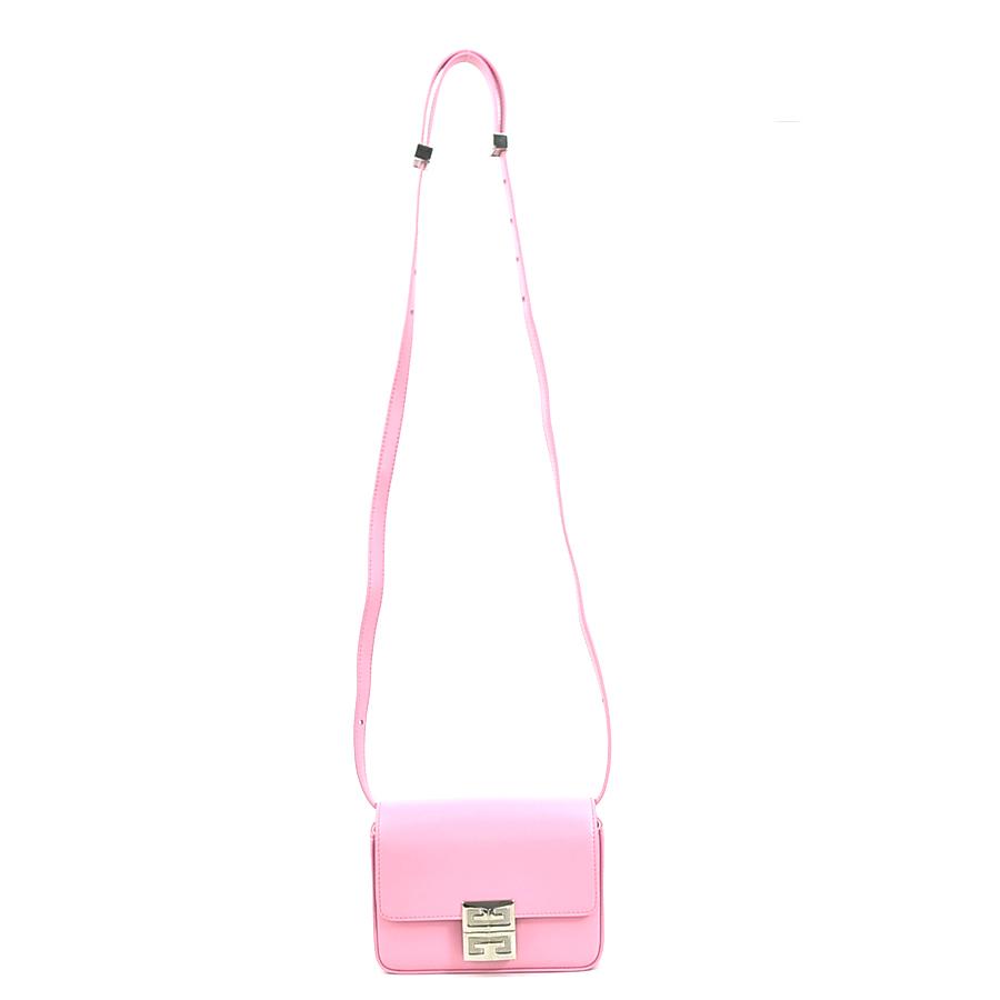 ジバンシィ GIVENCHY ショルダーバッグ レザー ピンク : ブランド