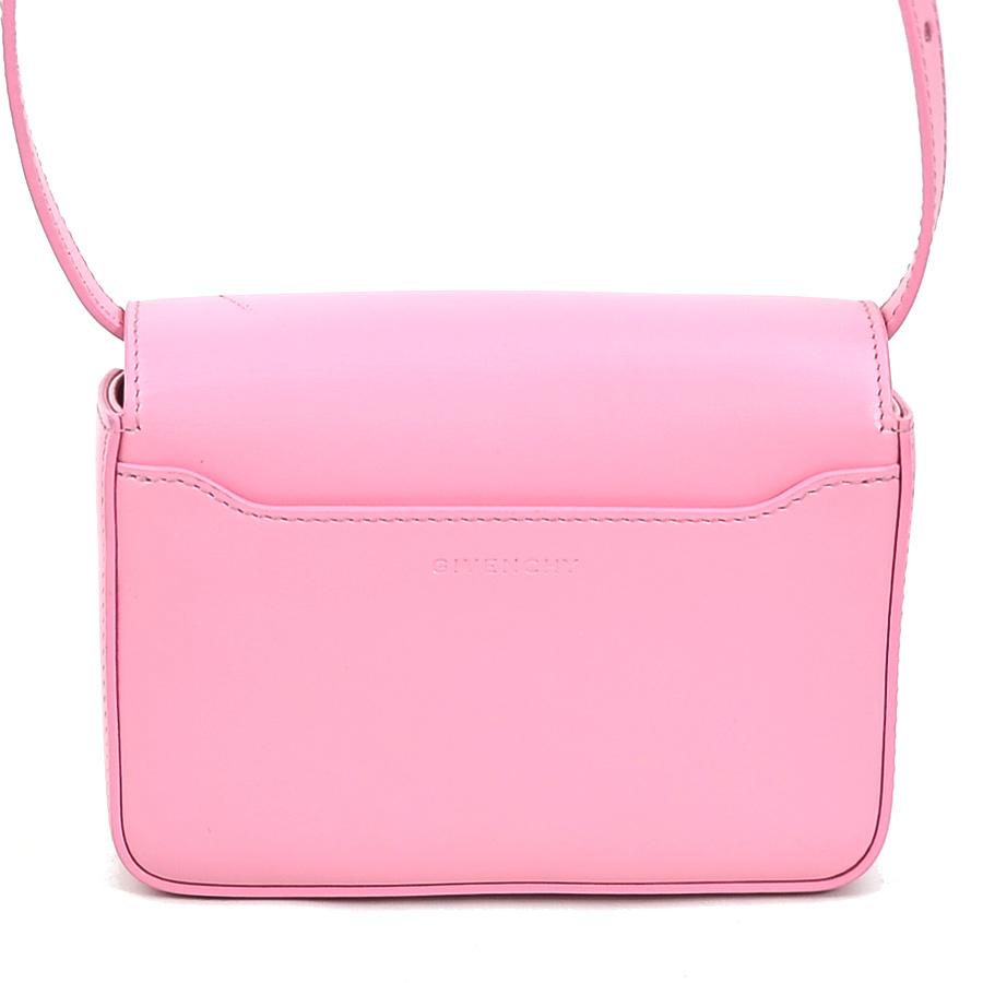 ジバンシィ GIVENCHY ショルダーバッグ レザー ピンク : ブランド 