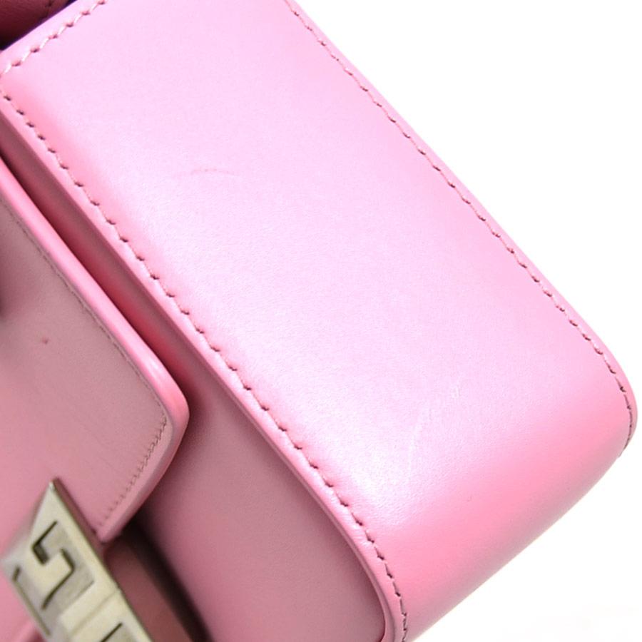 ジバンシィ GIVENCHY ショルダーバッグ レザー ピンク : ブランド 
