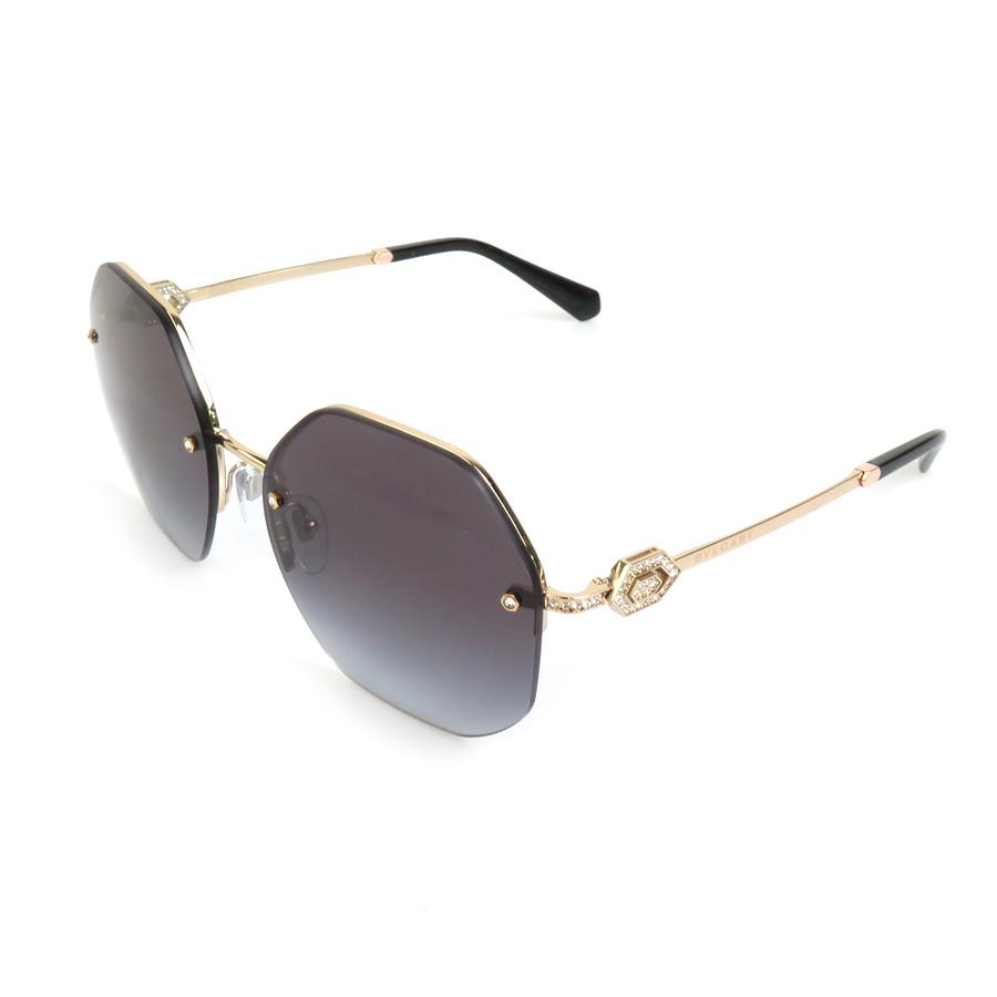 BVLGARI サングラス BV40025 ゴールドメタル ブラックグラディ