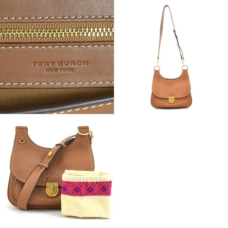 TORY BURCH（トリーバーチ） ショルダーバッグ レザー ブラウン