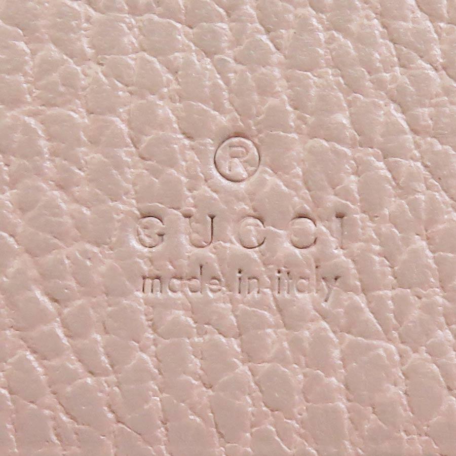 GUCCI（グッチ） 二つ折り財布 レザー ベージュ : ブランドバリュー
