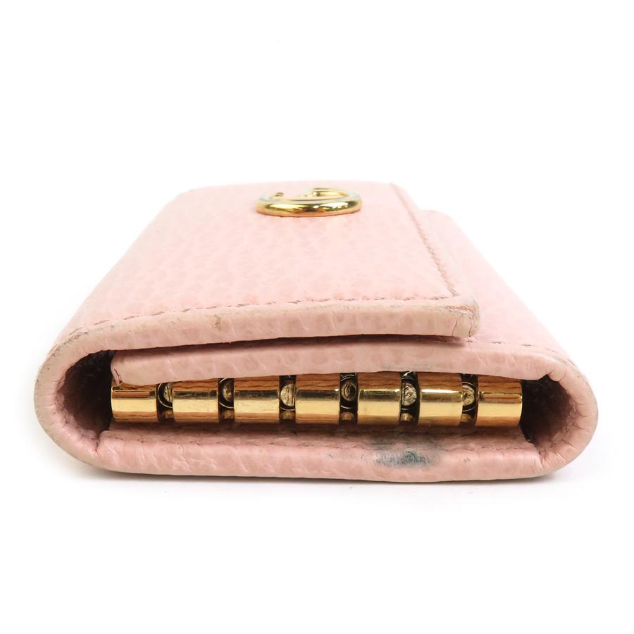 GUCCI（グッチ） キーケース レザー ピンク : ブランドバリュー - 通販