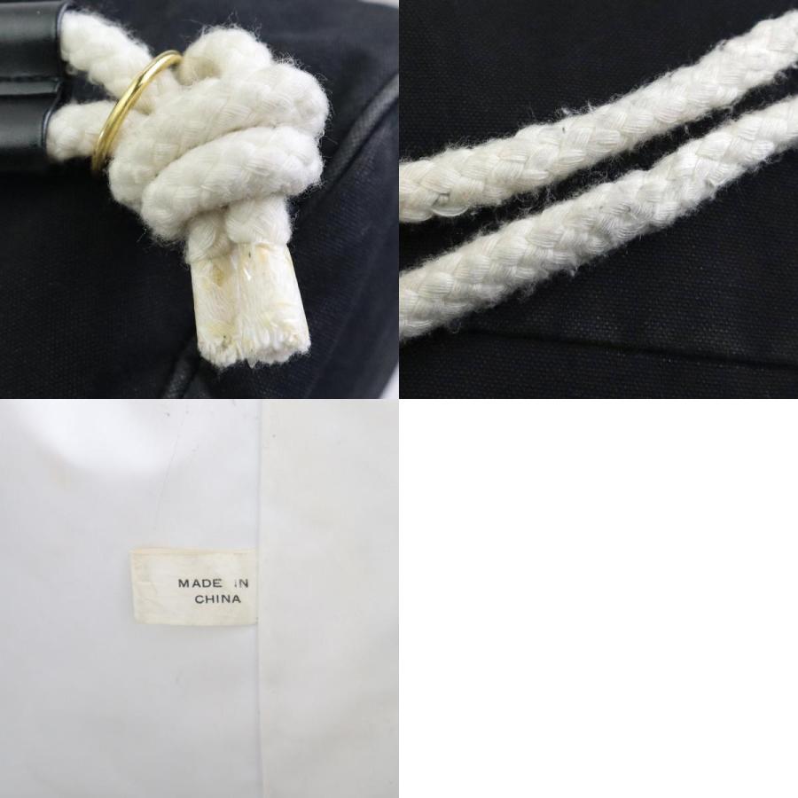 CHANEL（シャネル） ショルダーバッグ 巾着バッグ キャンバス ブラック