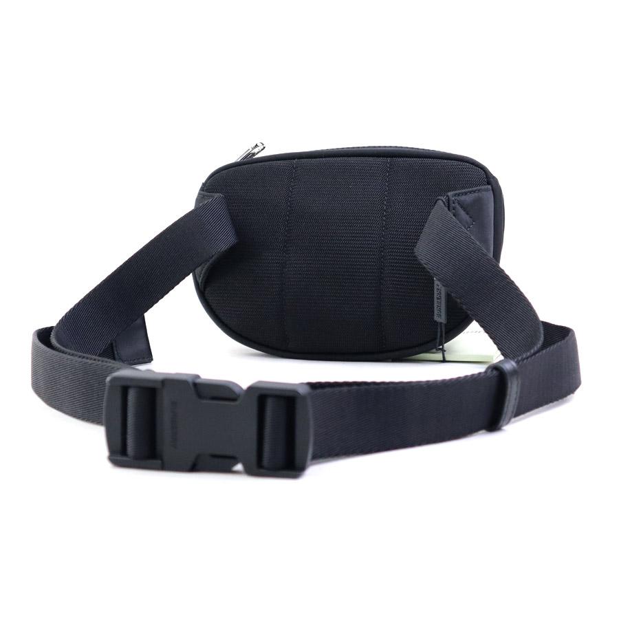 BURBERRY ウエストバック ナイロン ブラック BURBERRY バーバリー ボディバッグ ウエストバッグ ナイロン