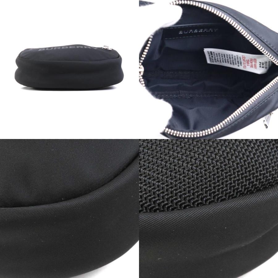 BURBERRY ウエストバック ナイロン ブラック BURBERRY バーバリー ボディバッグ ウエストバッグ ナイロン